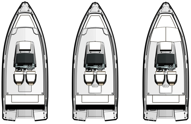 Compass 6S üstten yerleşim seçenekleri